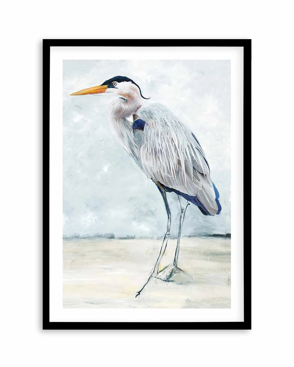 Hamptons Bird Painting I Art Print from Olive et Oriel where you can shop wallpaper and artworks online