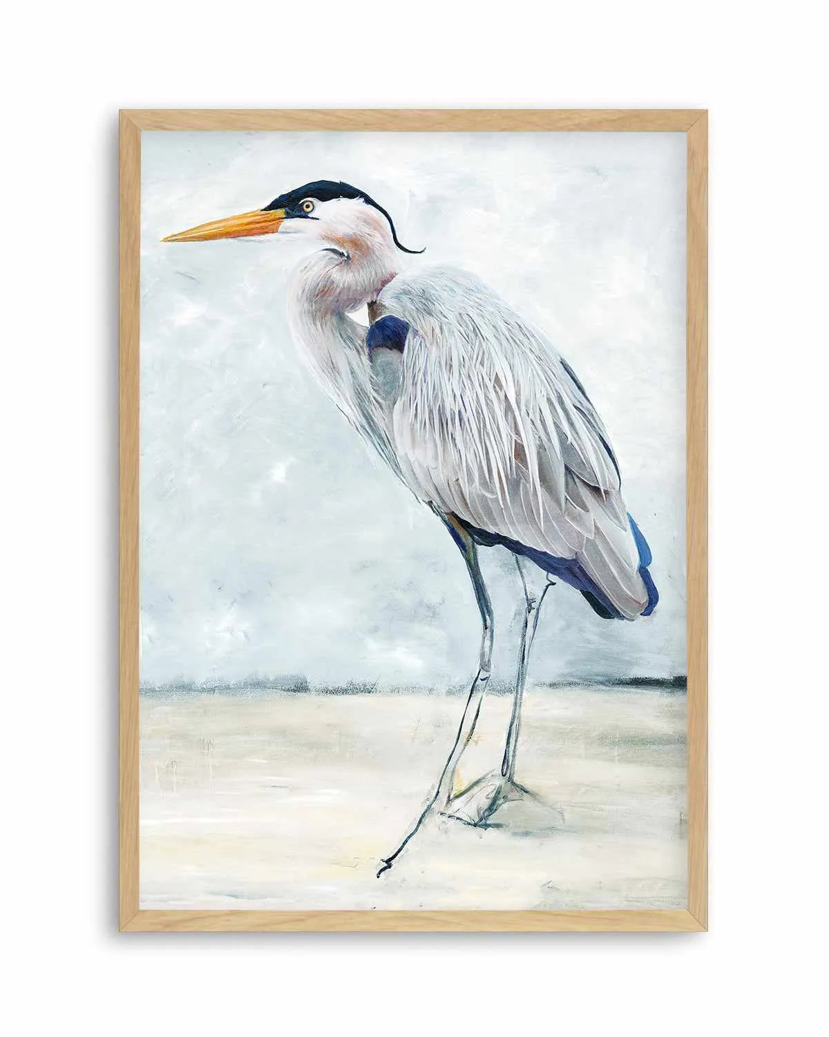 Hamptons Bird Painting I Art Print from Olive et Oriel where you can shop wallpaper and artworks online