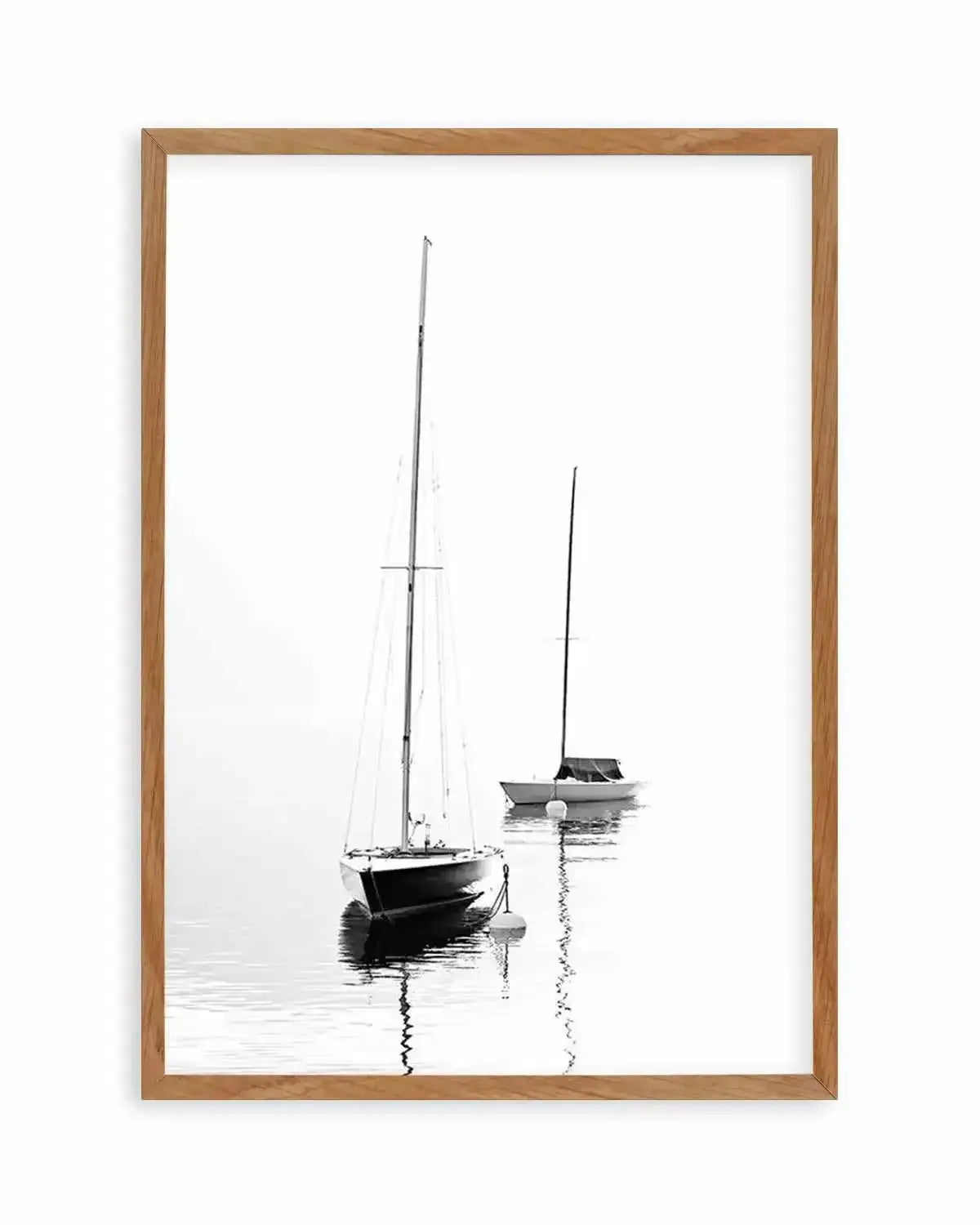 Hamptons Harbour Art Print from Olive et Oriel where you can shop wallpaper and artworks online