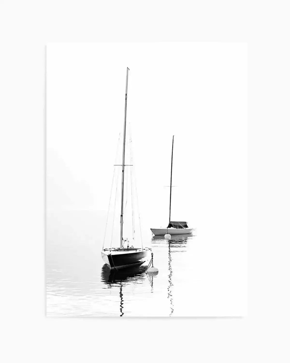 Hamptons Harbour Art Print from Olive et Oriel where you can shop wallpaper and artworks online