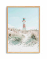Hamptons Lighthouse Art Print | PT
