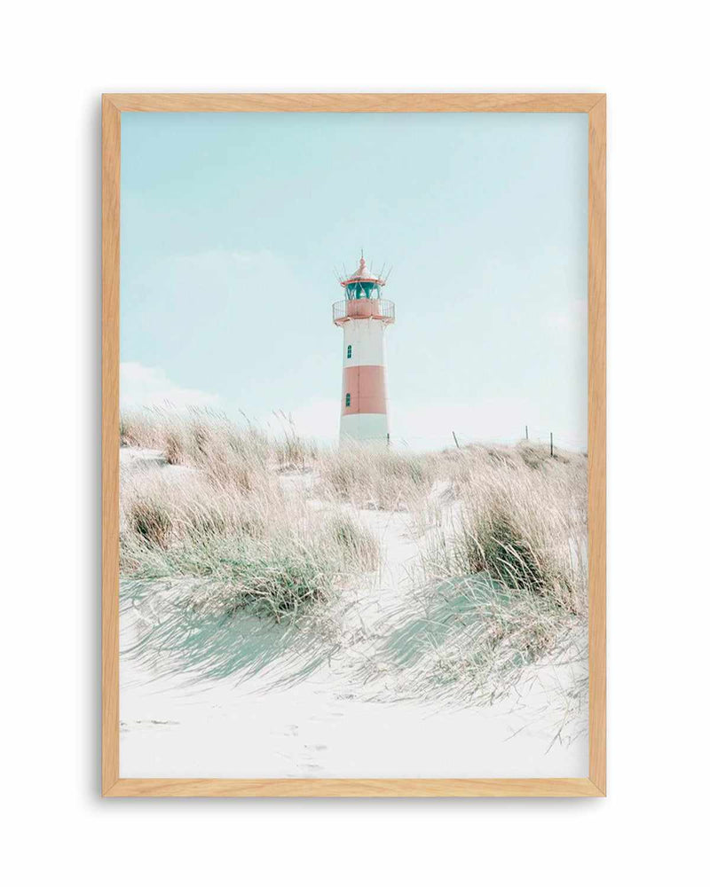 Hamptons Lighthouse Art Print | PT