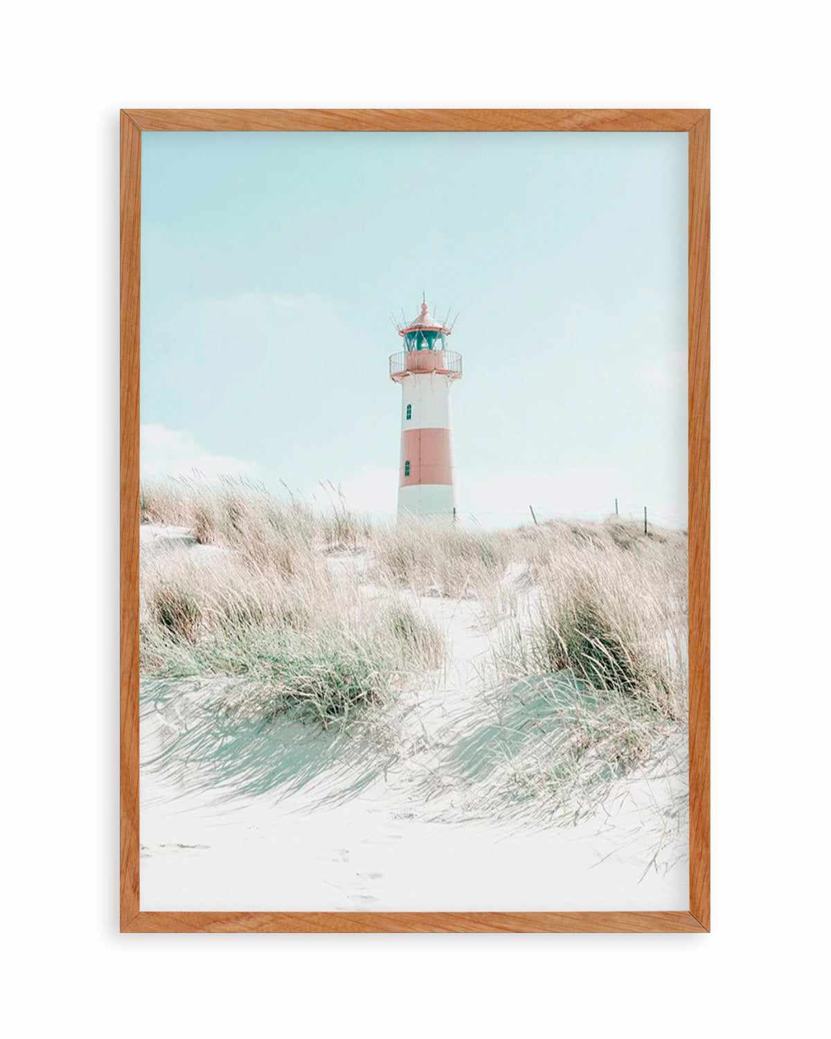 Hamptons Lighthouse Art Print | PT