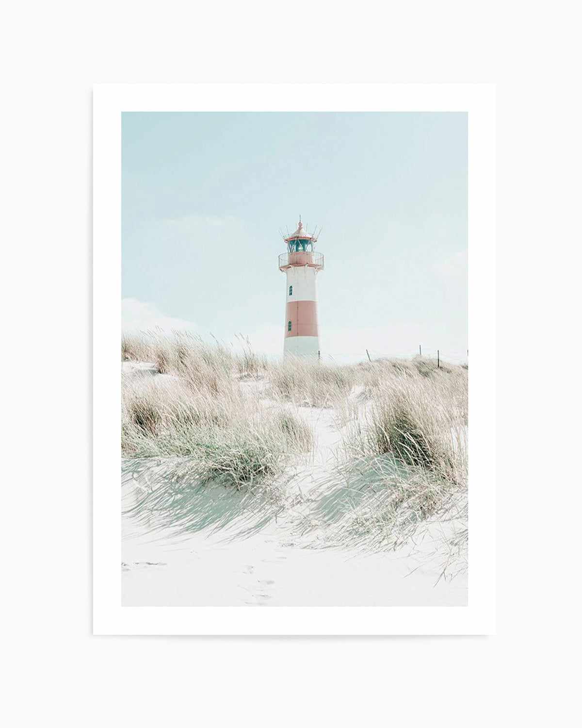 Hamptons Lighthouse Art Print | PT