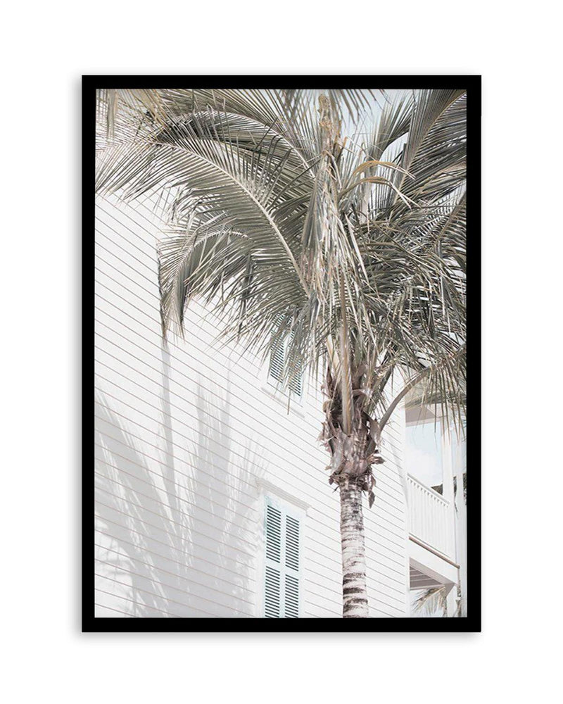Hamptons Palm Art Print