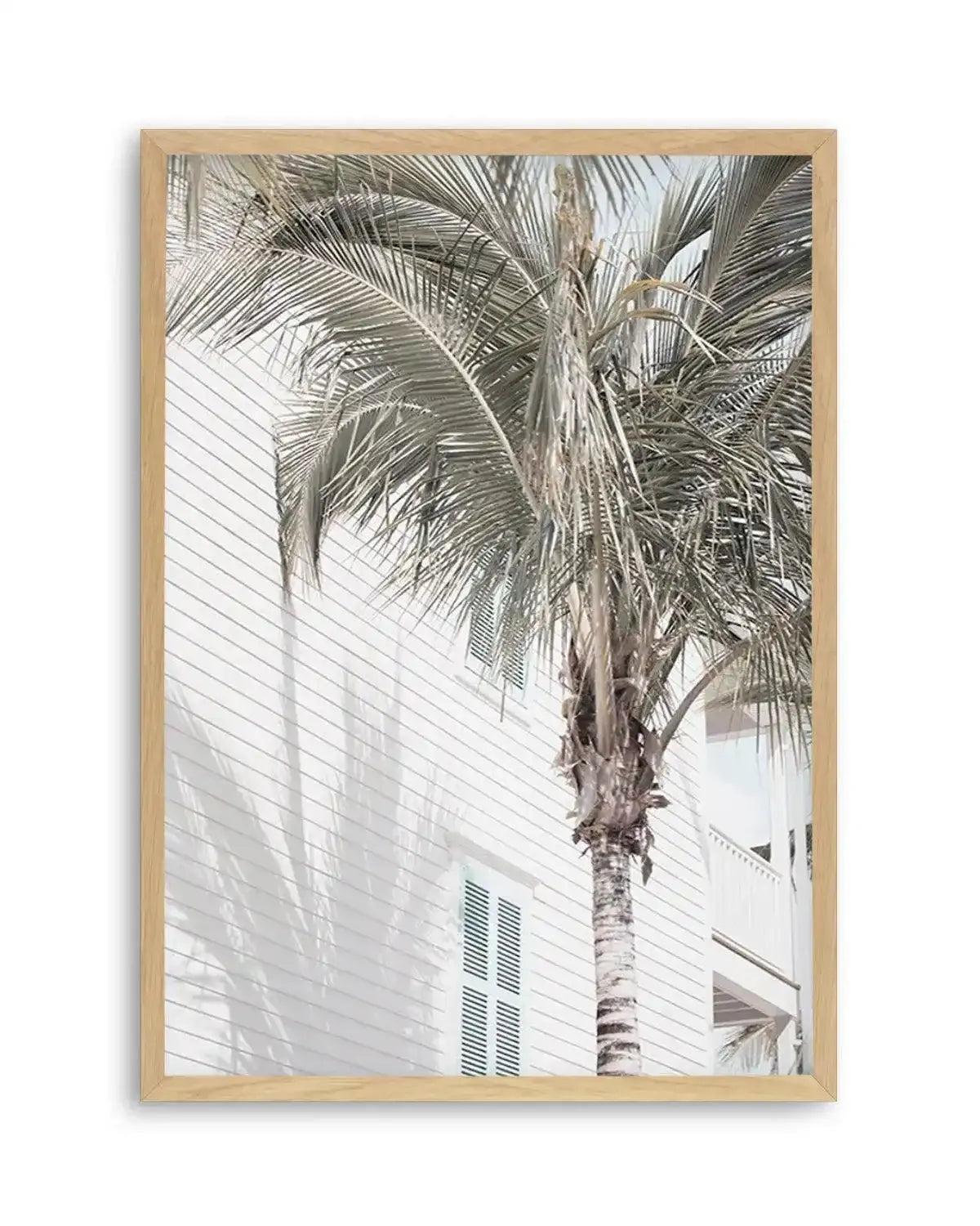Hamptons Palm Art Print from Olive et Oriel where you can shop wallpaper and artworks online