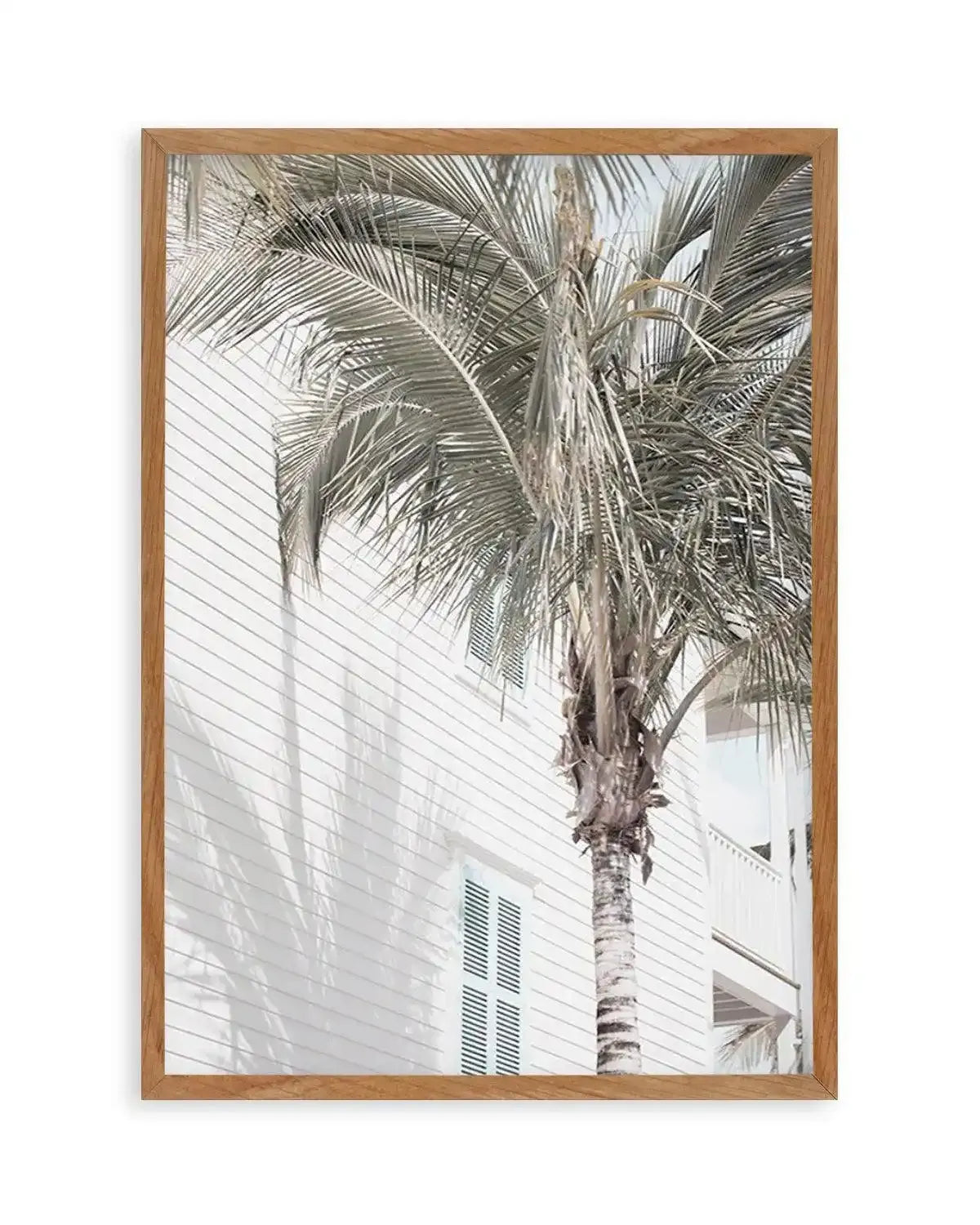 Hamptons Palm Art Print from Olive et Oriel where you can shop wallpaper and artworks online