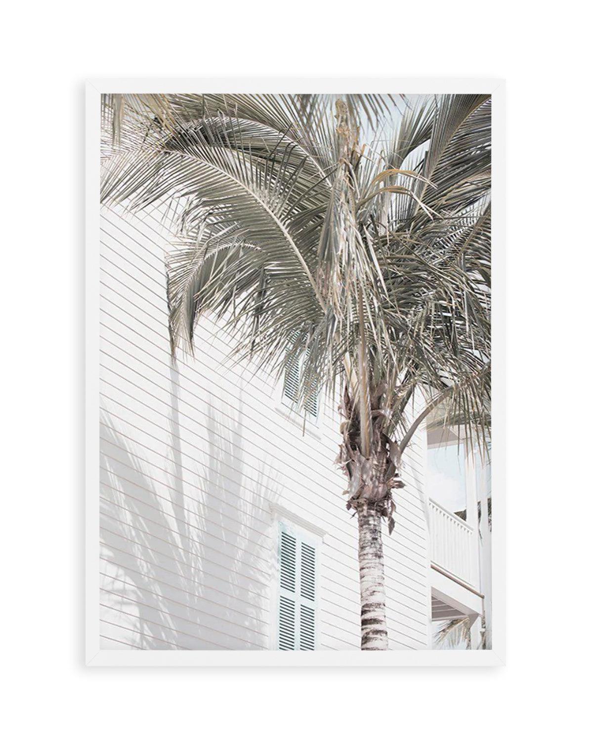 Hamptons Palm Art Print