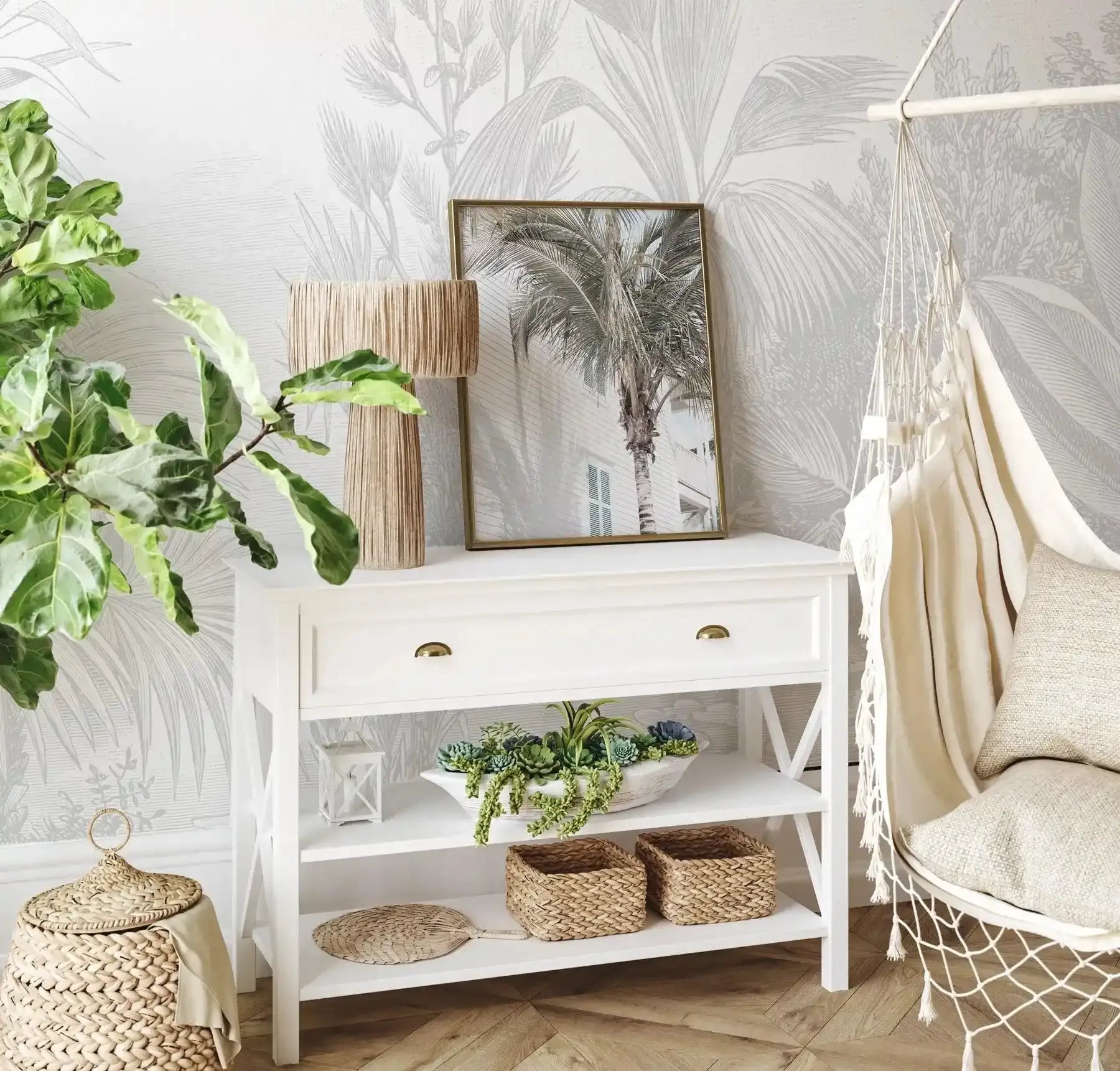 Hamptons Palm Art Print-PRINT-Olive et Oriel-Olive et Oriel-Buy-Australian-Art-Prints-Online-with-Olive-et-Oriel-Your-Artwork-Specialists-Austrailia-Decorate-With-Coastal-Photo-Wall-Art-Prints-From-Our-Beach-House-Artwork-Collection-Fine-Poster-and-Framed-Artwork