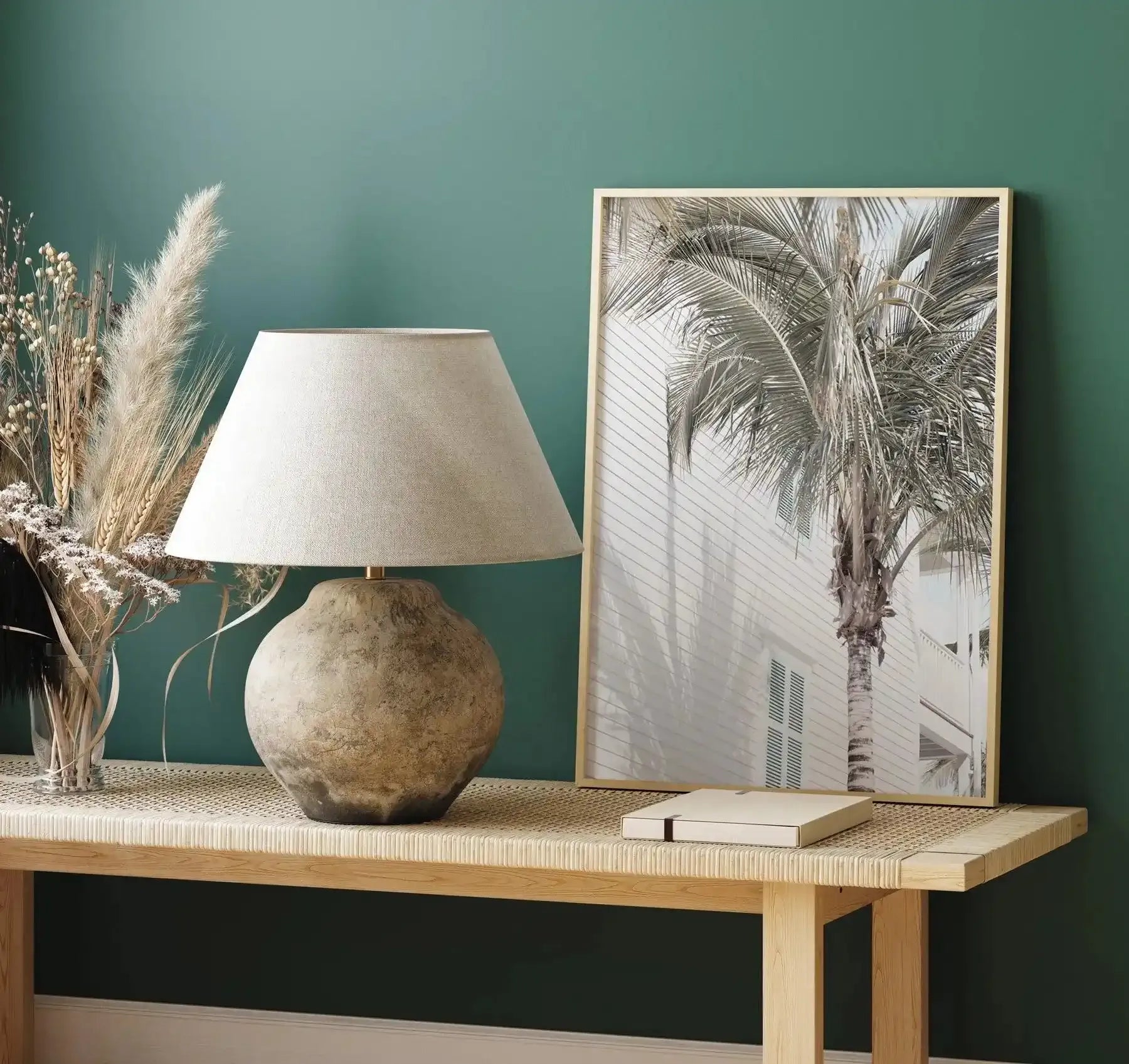 Hamptons Palm Art Print-PRINT-Olive et Oriel-Olive et Oriel-Buy-Australian-Art-Prints-Online-with-Olive-et-Oriel-Your-Artwork-Specialists-Austrailia-Decorate-With-Coastal-Photo-Wall-Art-Prints-From-Our-Beach-House-Artwork-Collection-Fine-Poster-and-Framed-Artwork