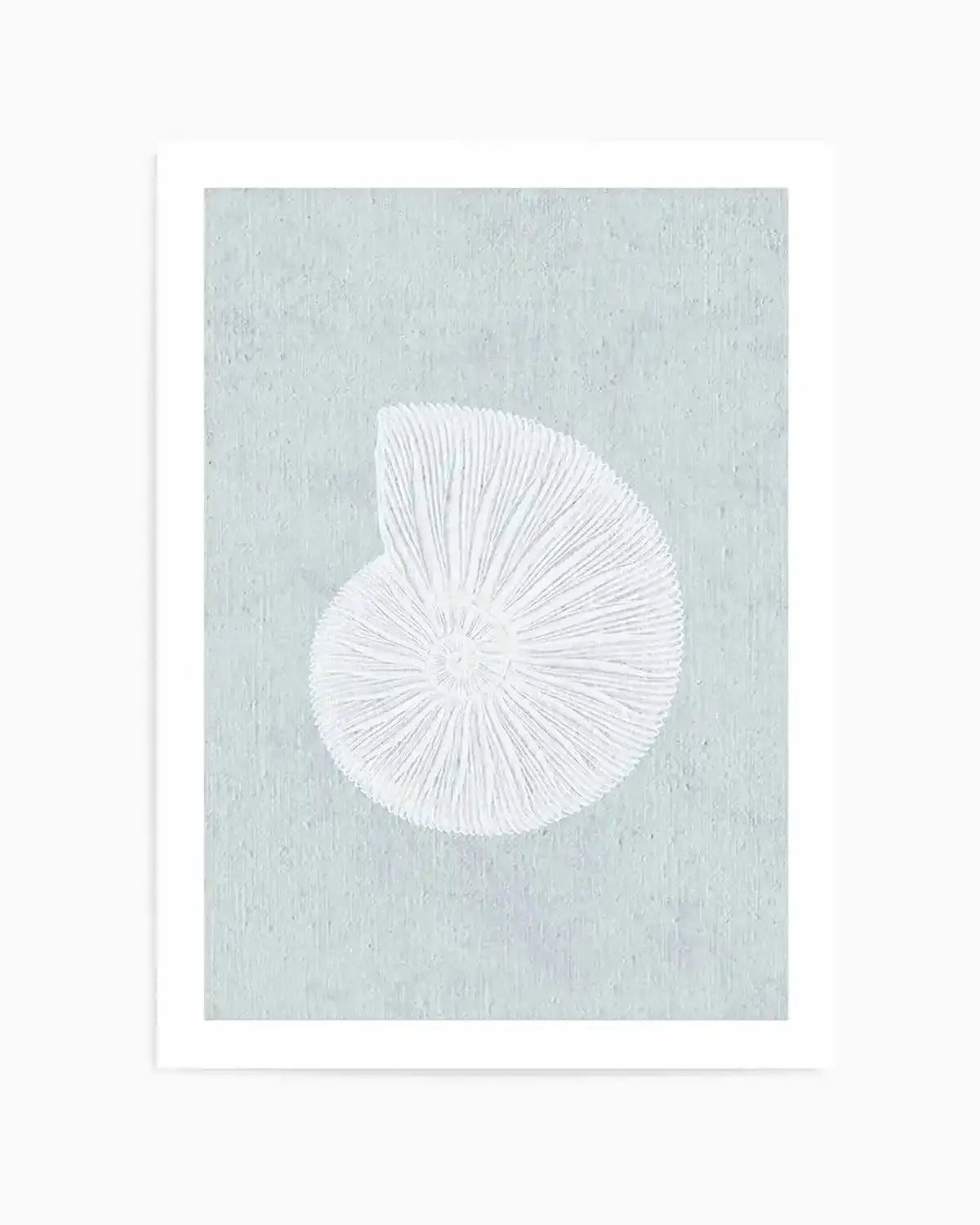 Hamptons Seaside Collection II White Art Print from Olive et Oriel where you can shop wallpaper and artworks online