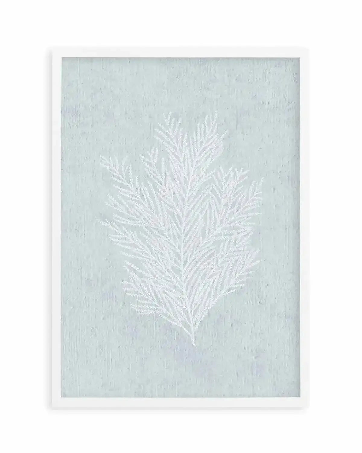 Hamptons Seaside Collection III White Art Print from Olive et Oriel where you can shop wallpaper and artworks online