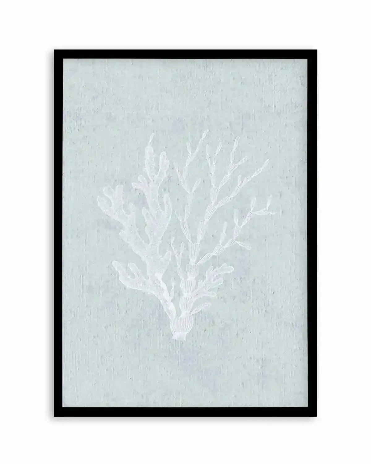 Hamptons Seaside Collection IV White Art Print from Olive et Oriel where you can shop wallpaper and artworks online