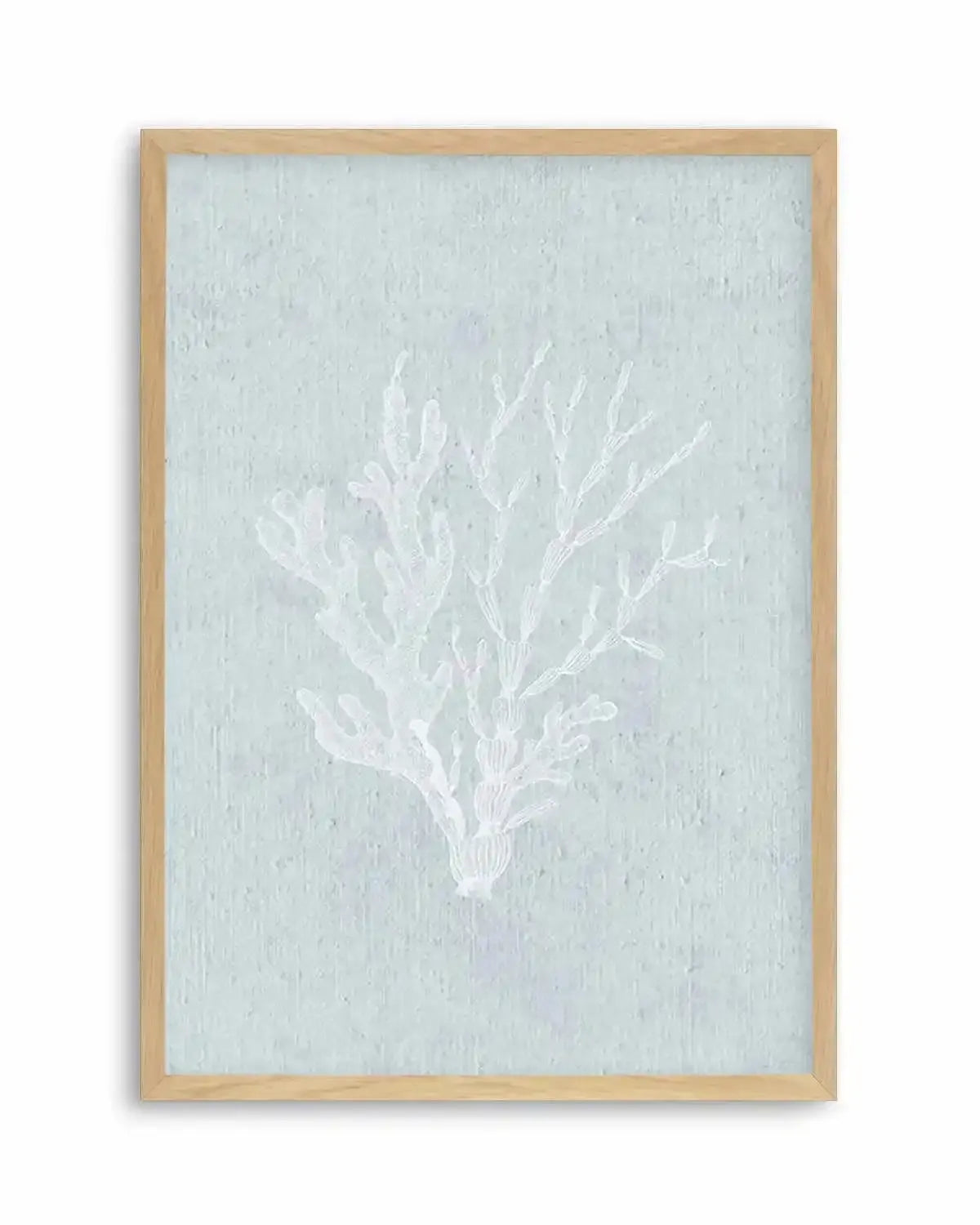 Hamptons Seaside Collection IV White Art Print from Olive et Oriel where you can shop wallpaper and artworks online