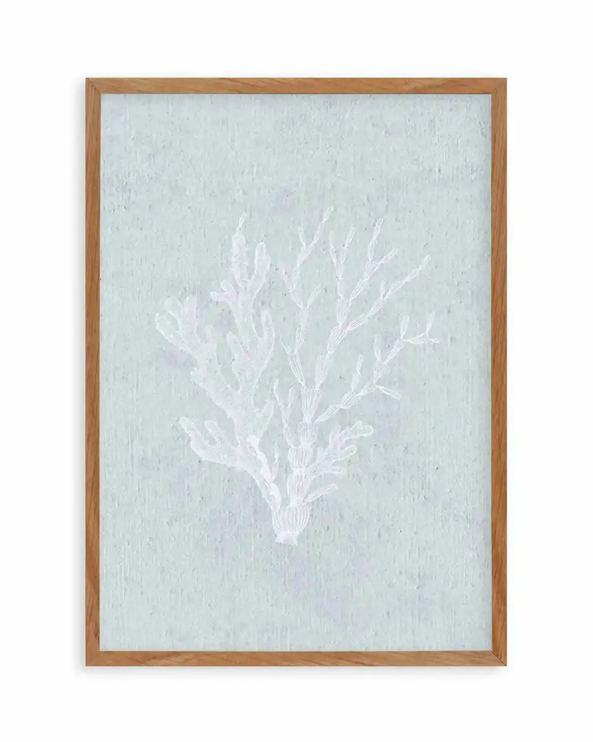 Hamptons Seaside Collection IV White Art Print from Olive et Oriel where you can shop wallpaper and artworks online
