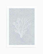 Hamptons Seaside Collection IV White Art Print