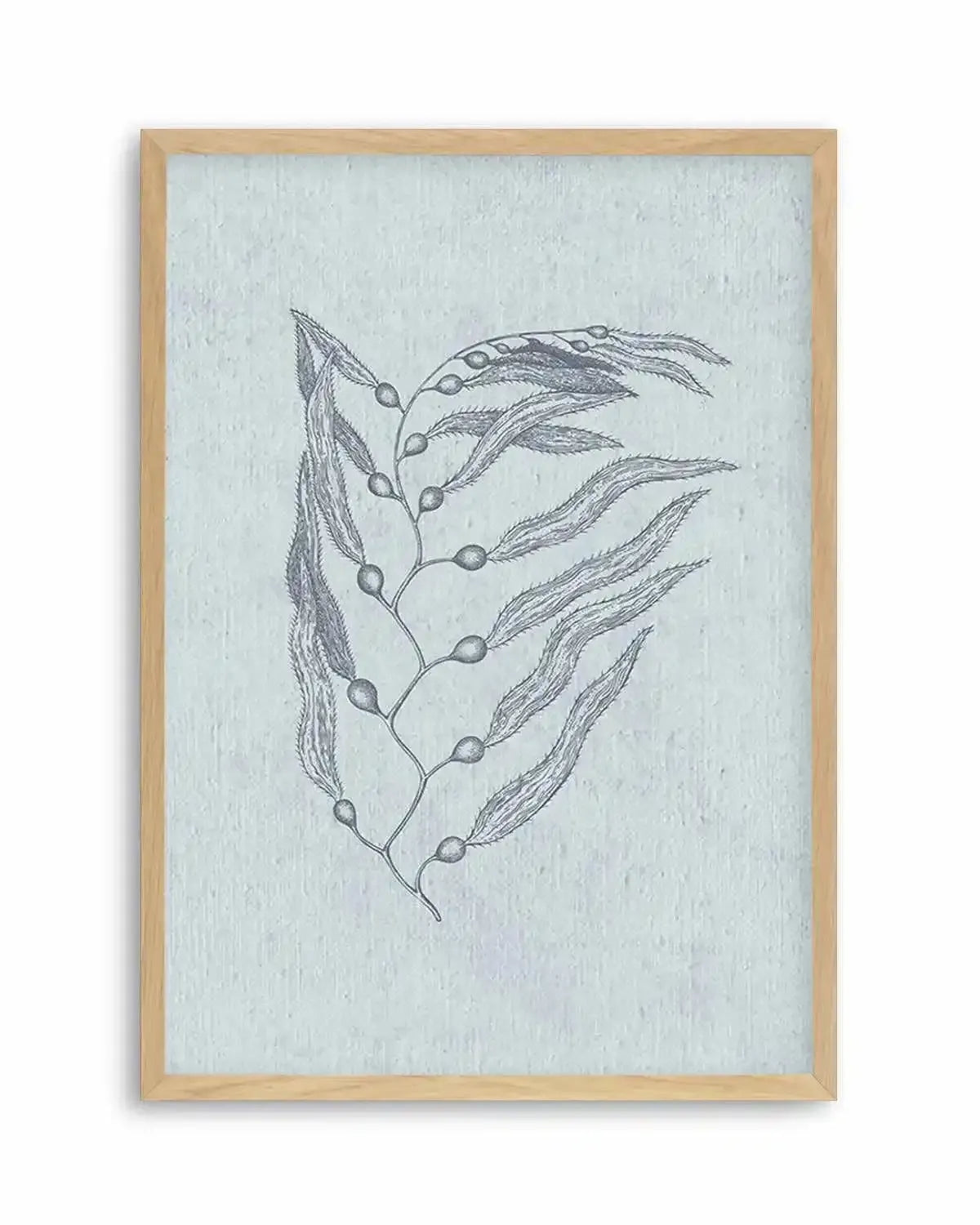 Hamptons Seaside Collection V Blue Art Print from Olive et Oriel where you can shop wallpaper and artworks online