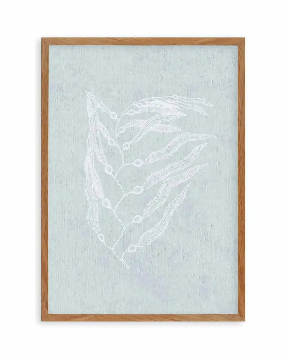 Hamptons Seaside Collection V White Art Print from Olive et Oriel where you can shop wallpaper and artworks online