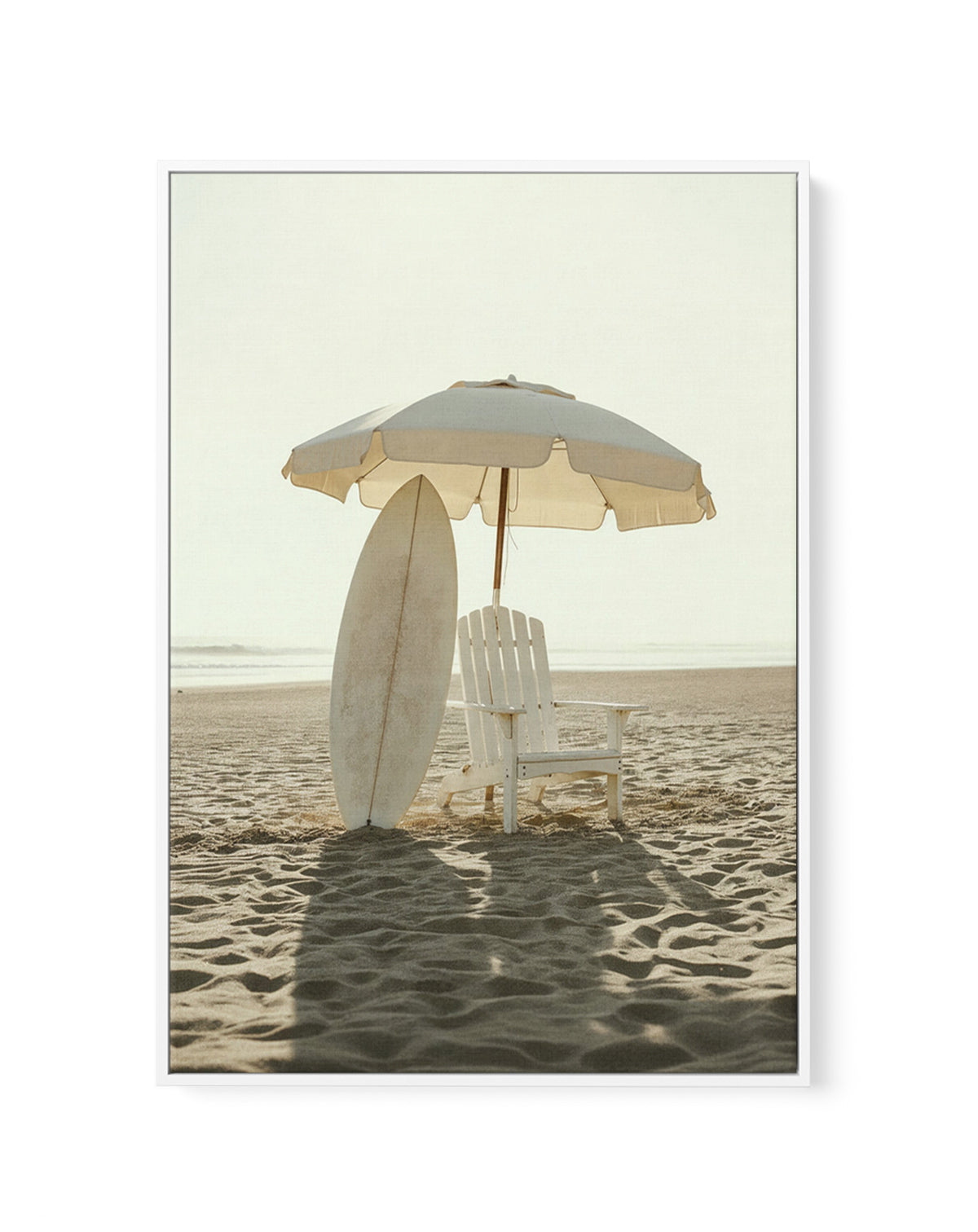 Hamptons Surf Club | Framed Canvas Art Print from Olive et Oriel where you can shop wallpaper and artworks online