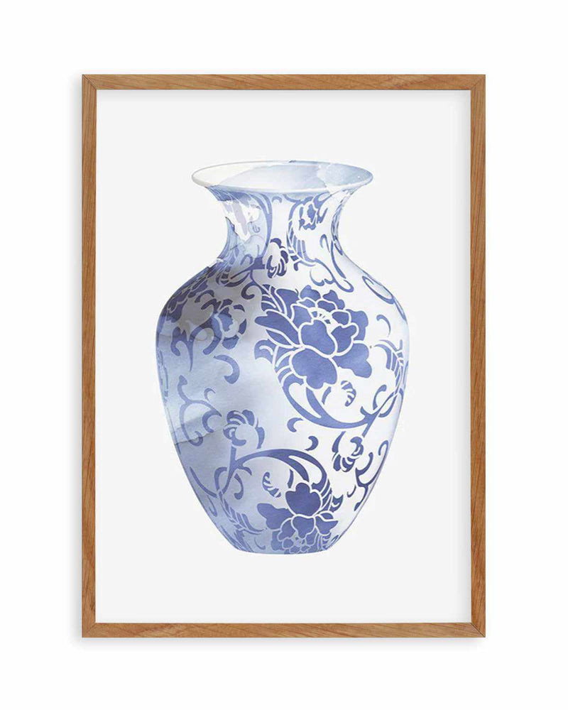 Hamptons Vase I Art Print