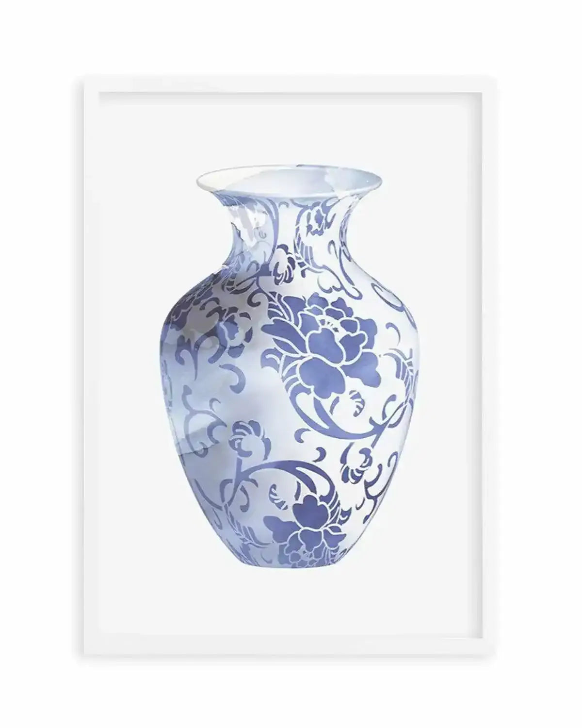 Hamptons Vase I Art Print from Olive et Oriel where you can shop wallpaper and artworks online