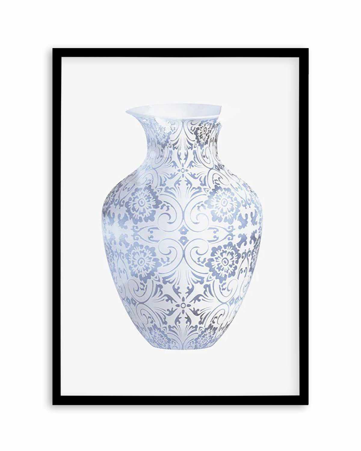 Hamptons Vase II Art Print