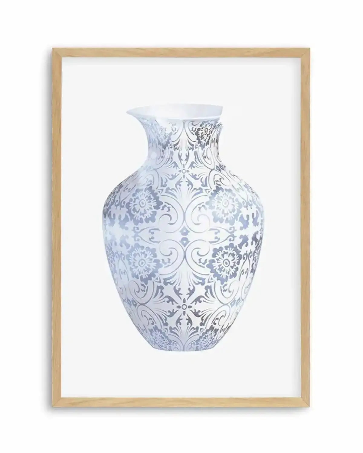 Hamptons Vase II Art Print from Olive et Oriel where you can shop wallpaper and artworks online