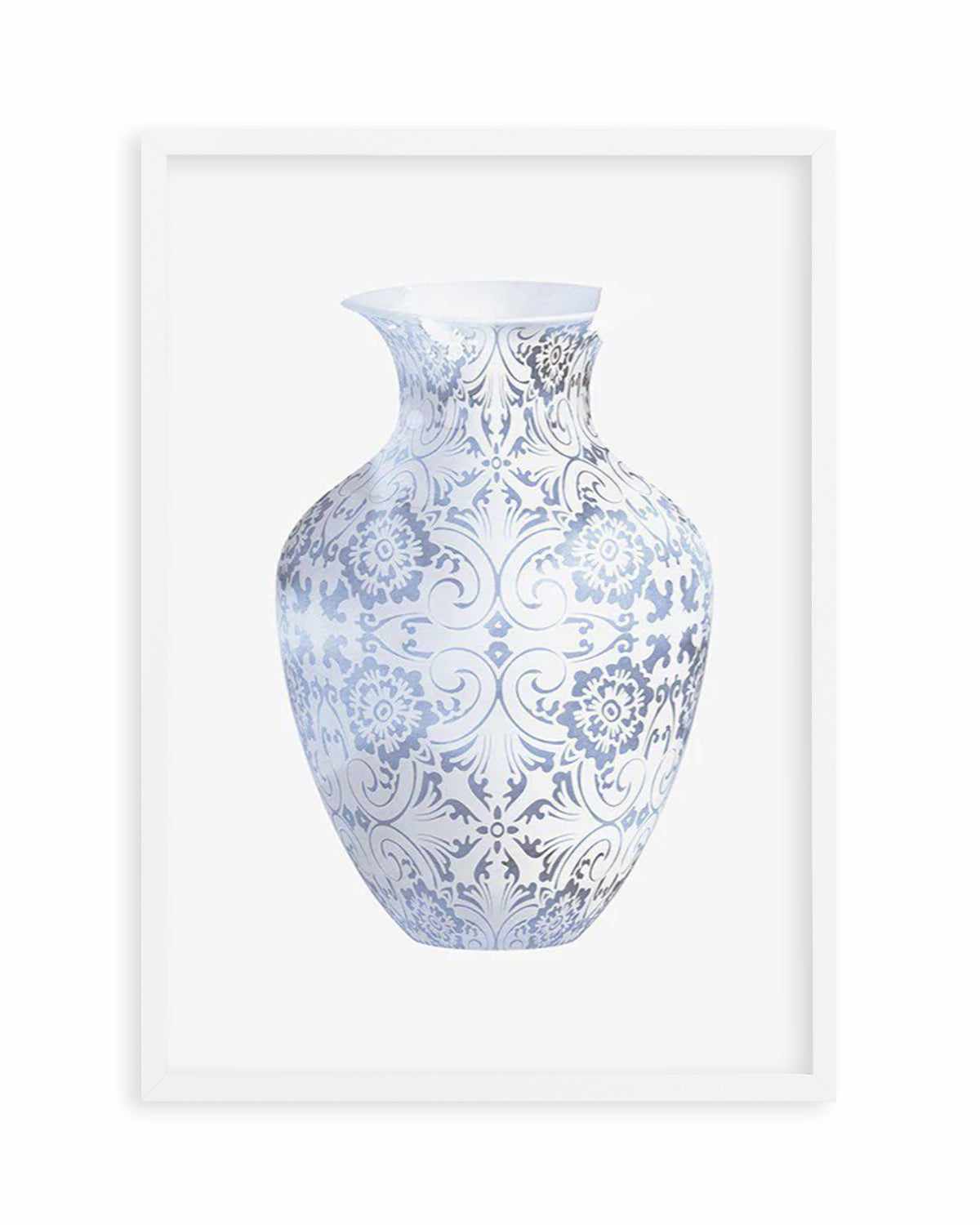 Hamptons Vase II Art Print