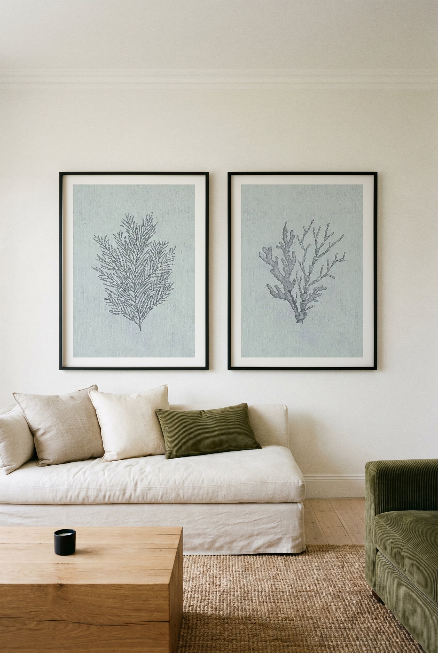 Hamptons Seaside Collection Blue III & IV Art Print Set of 2 | Matching Wall Art