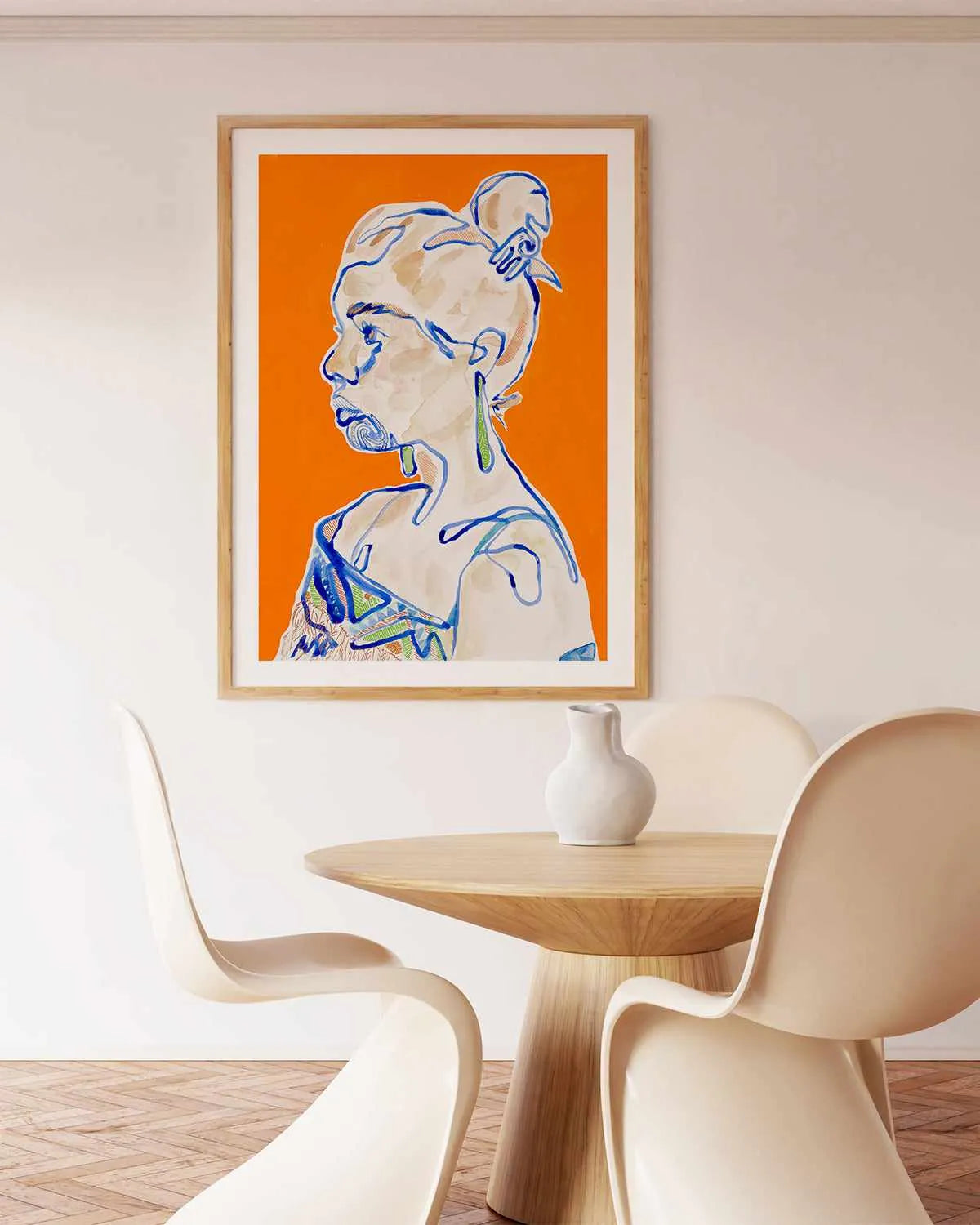 Hana by Maku Fenaroli | Art Print from Olive et Oriel where you can shop wallpaper and artworks online