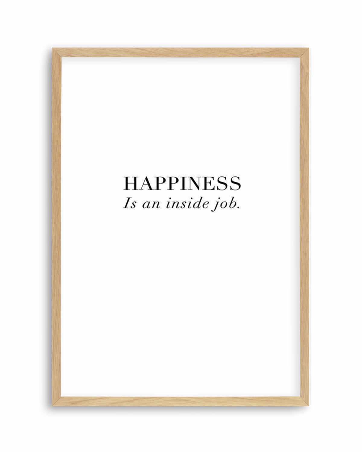 Happiness Is Art Print