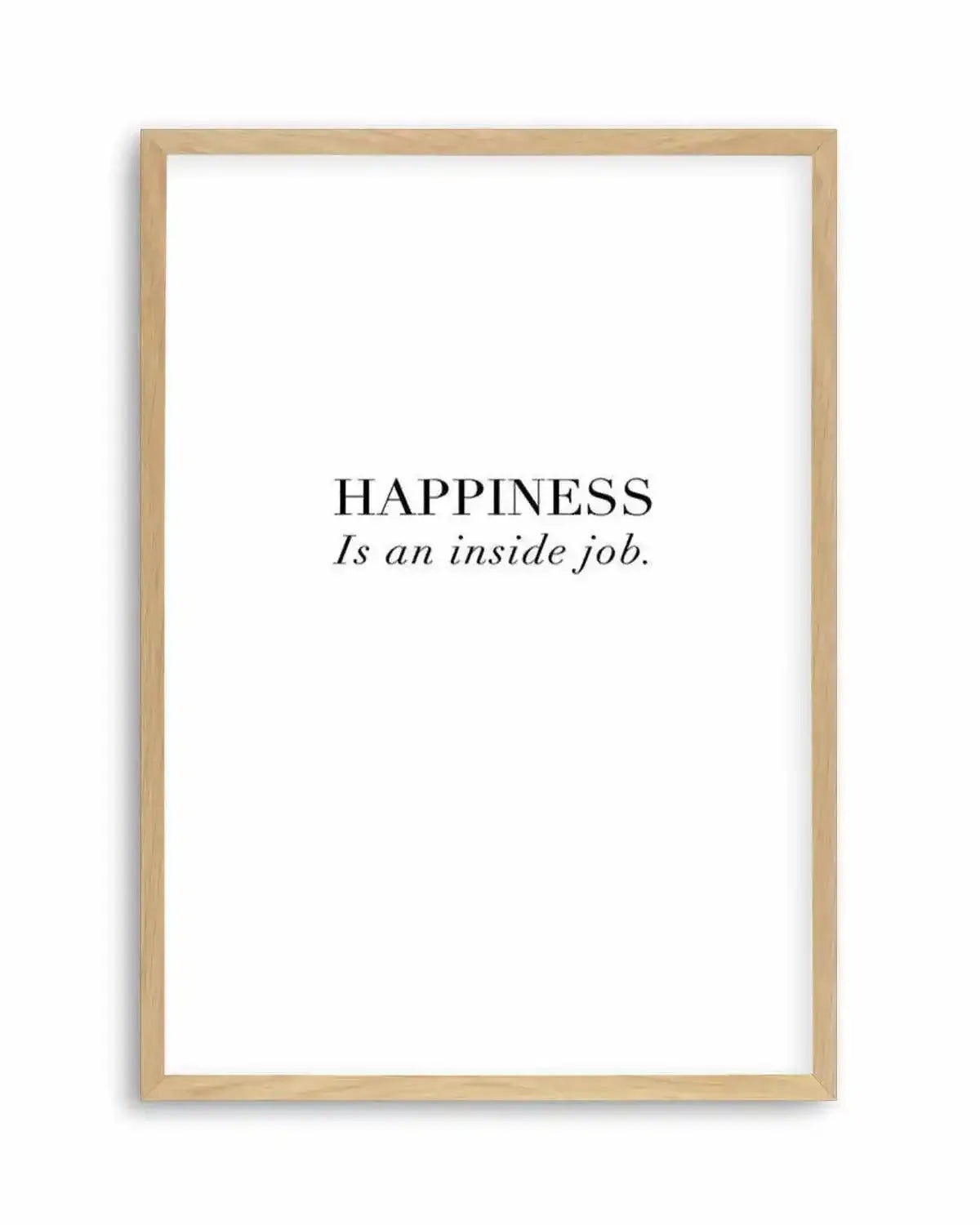 Happiness Is Art Print from Olive et Oriel where you can shop wallpaper and artworks online