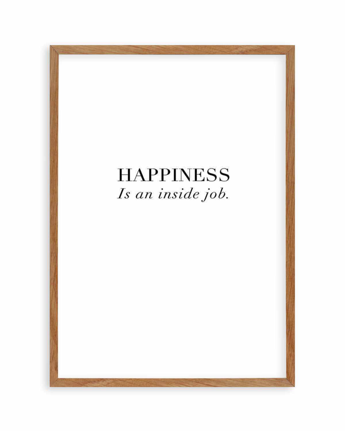 Happiness Is Art Print