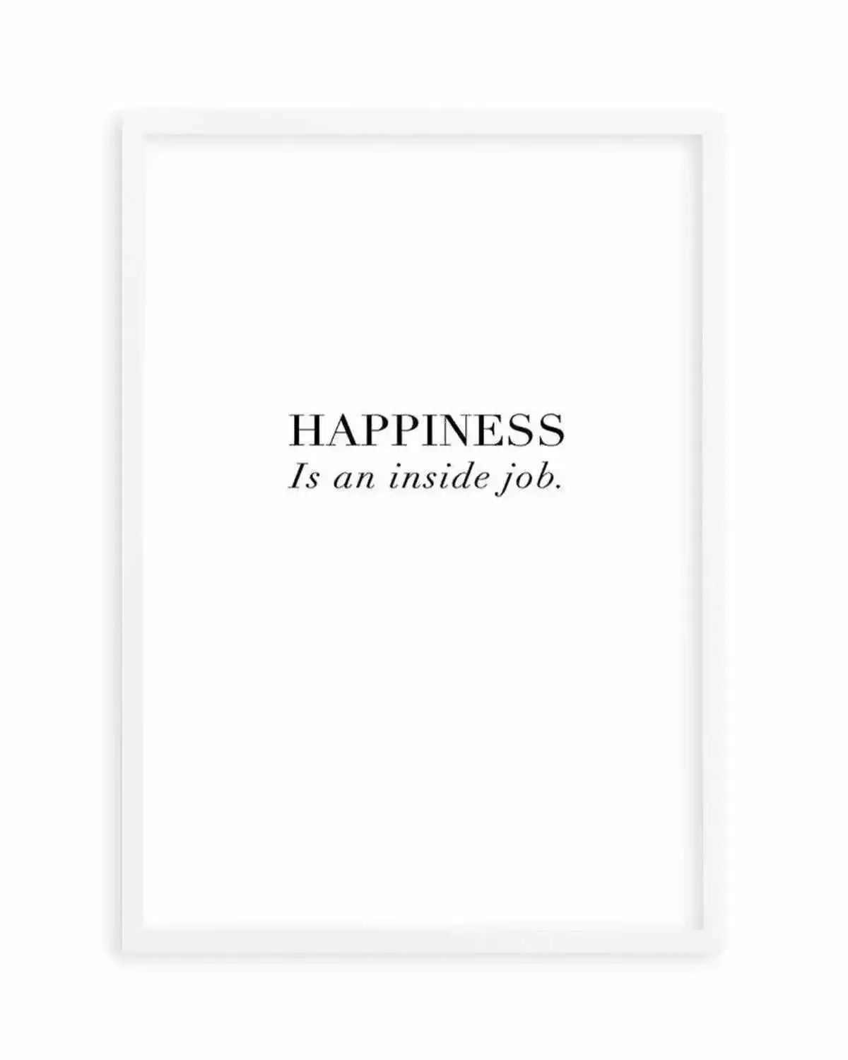 Happiness Is Art Print from Olive et Oriel where you can shop wallpaper and artworks online