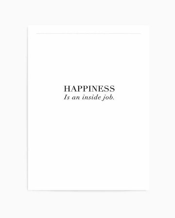 Happiness Is Art Print from Olive et Oriel where you can shop wallpaper and artworks online