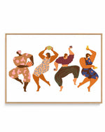 Harvest Dance by Arty Guava | Framed Canvas Art Print