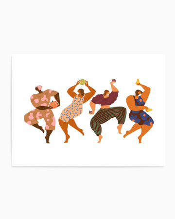 Harvest Dance by Arty Guava | Art Print from Olive et Oriel where you can shop wallpaper and artworks online