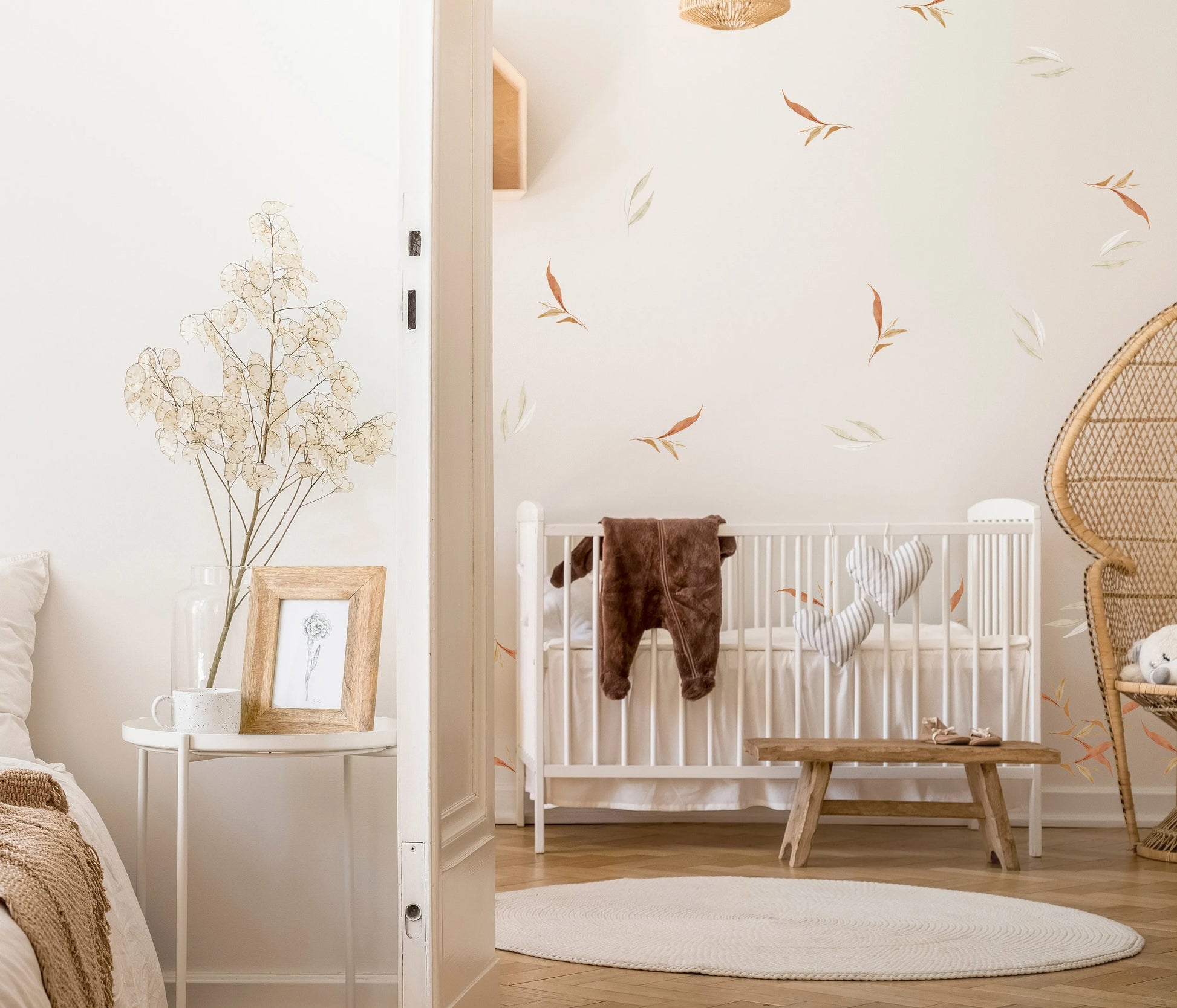 Harvest Leaves Decal Set from Olive et Oriel where you can shop wallpaper and artworks online