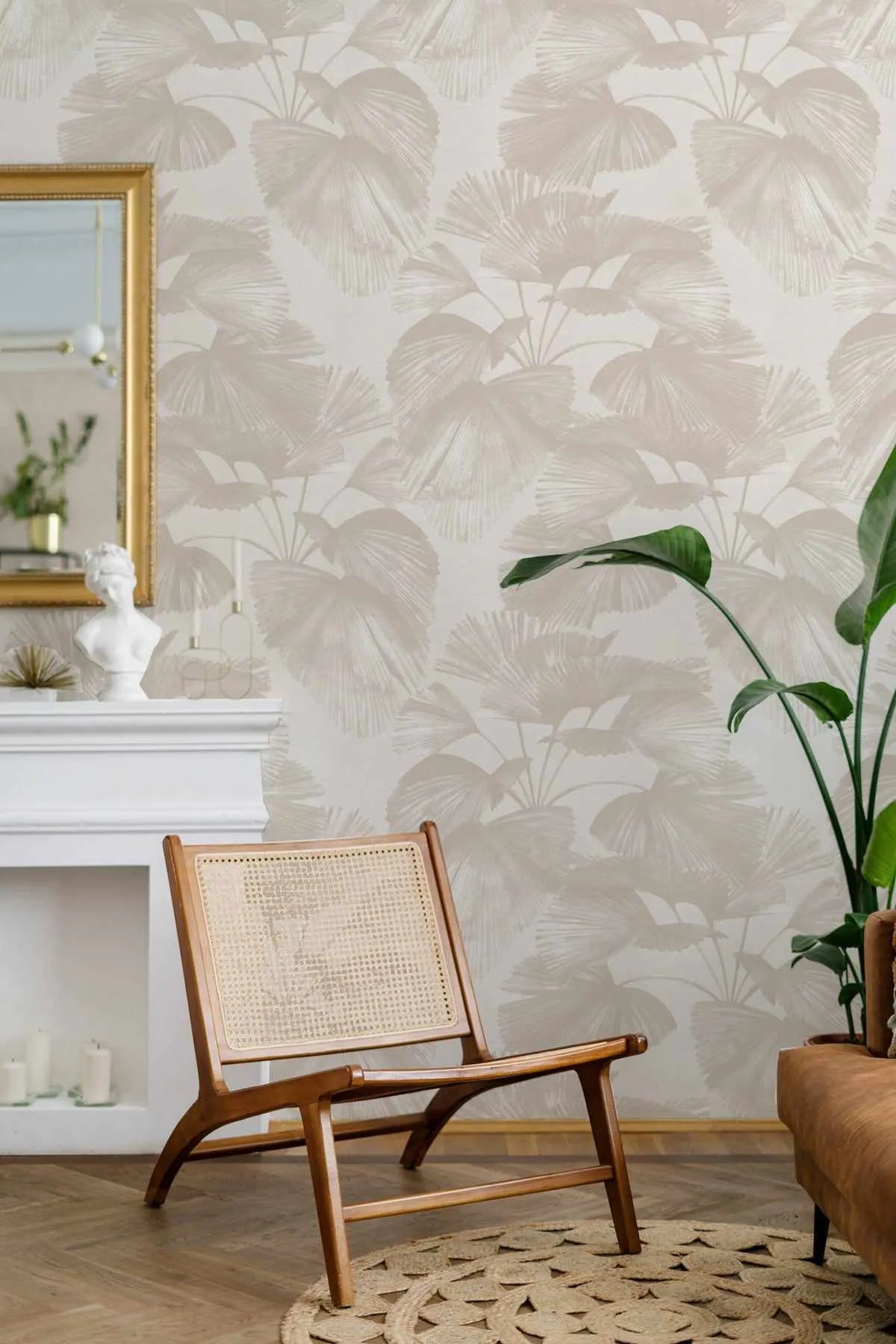 Havana Palm Wallpaper from Olive et Oriel where you can shop wallpaper and artworks online