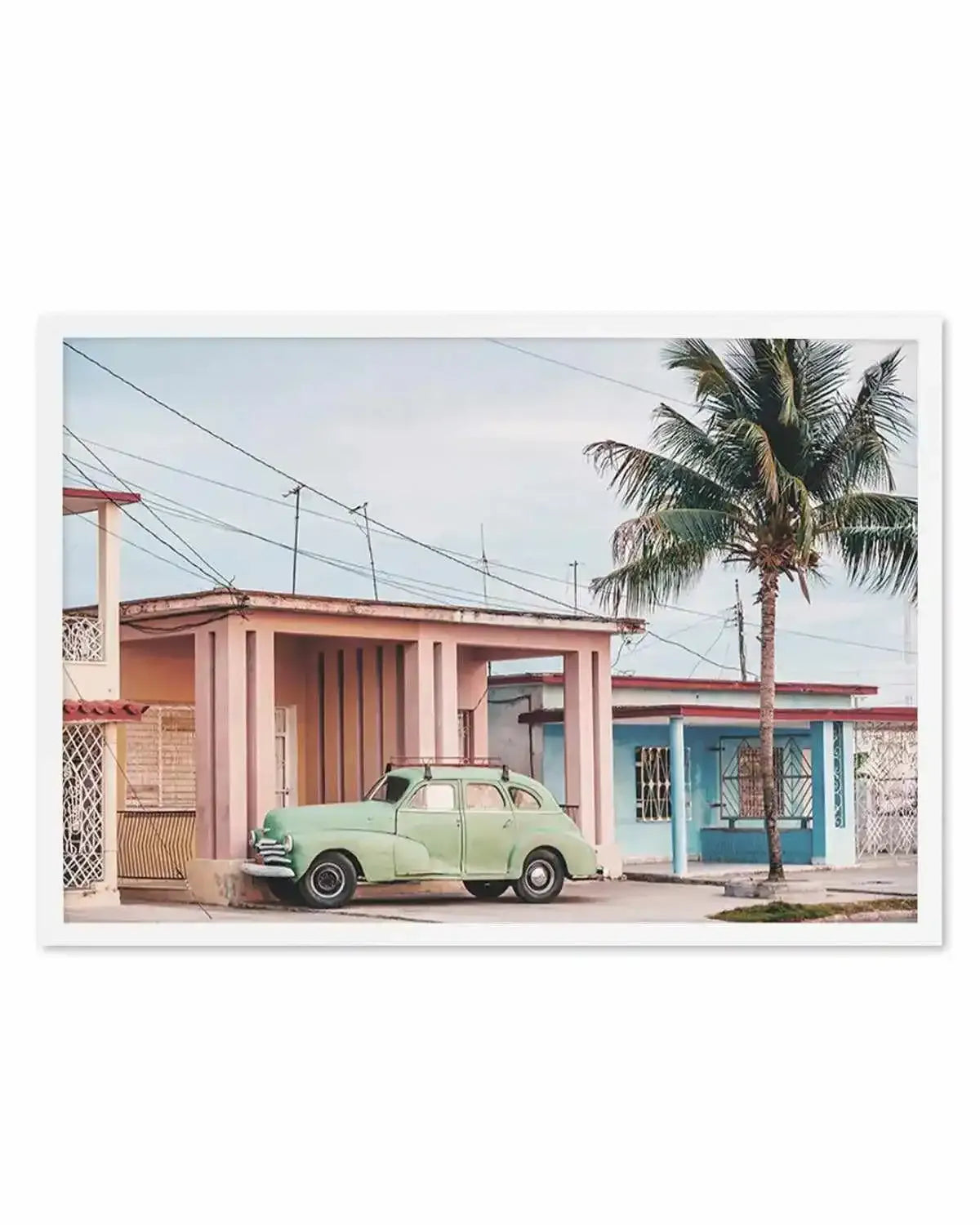 Havana Streets Art Print from Olive et Oriel where you can shop wallpaper and artworks online