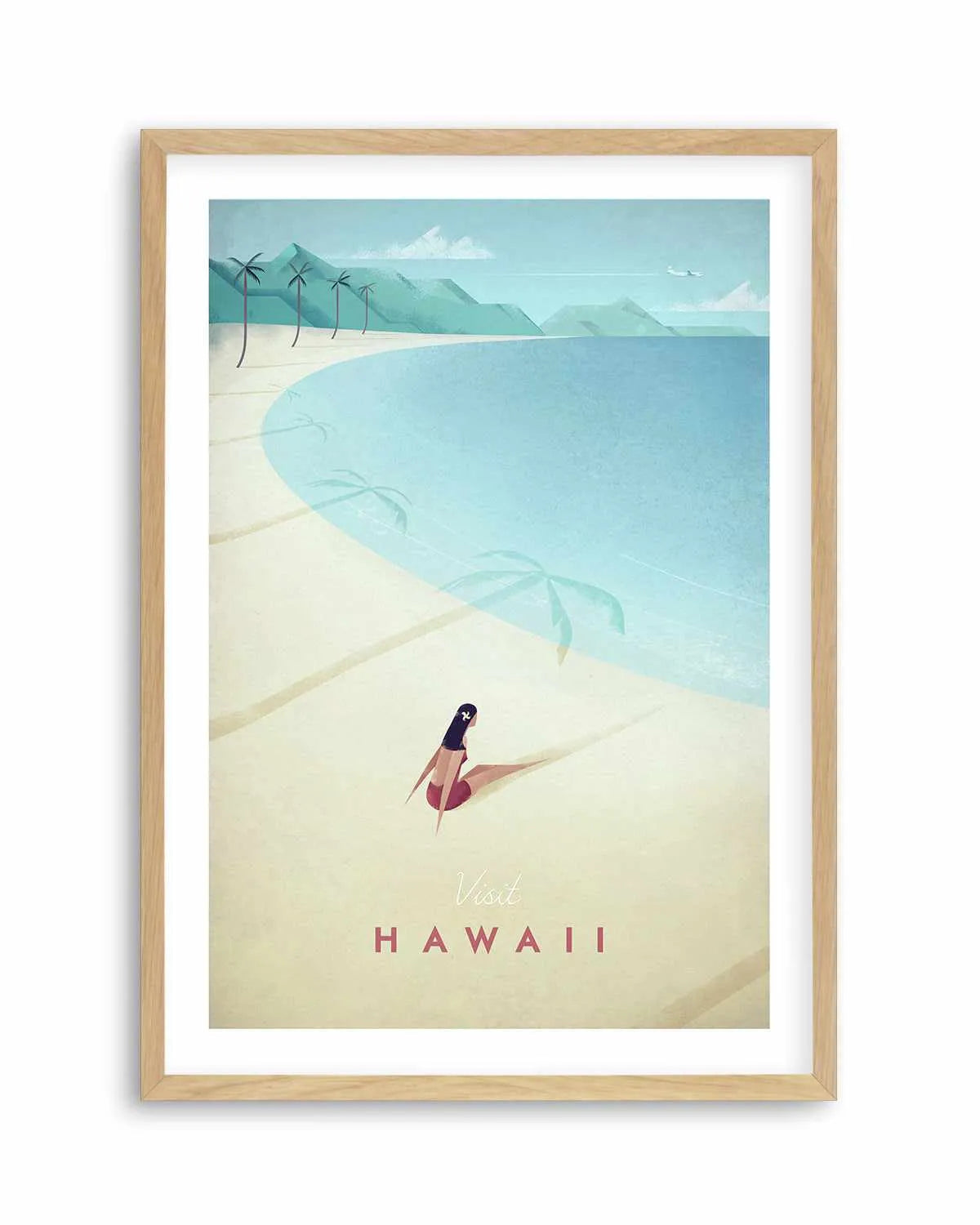 Hawaii by Henry Rivers Art Print from Olive et Oriel where you can shop wallpaper and artworks online