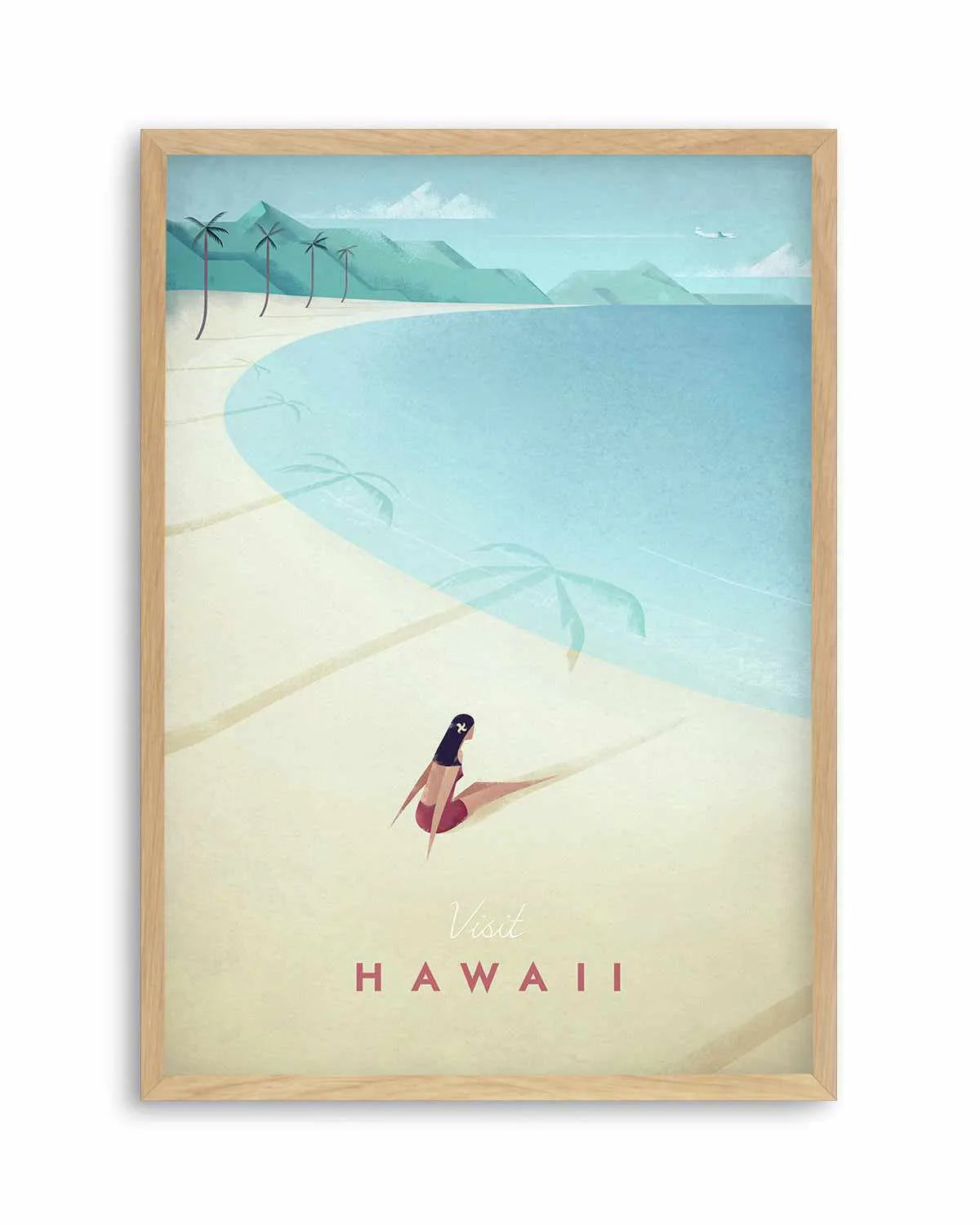 Hawaii by Henry Rivers Art Print from Olive et Oriel where you can shop wallpaper and artworks online