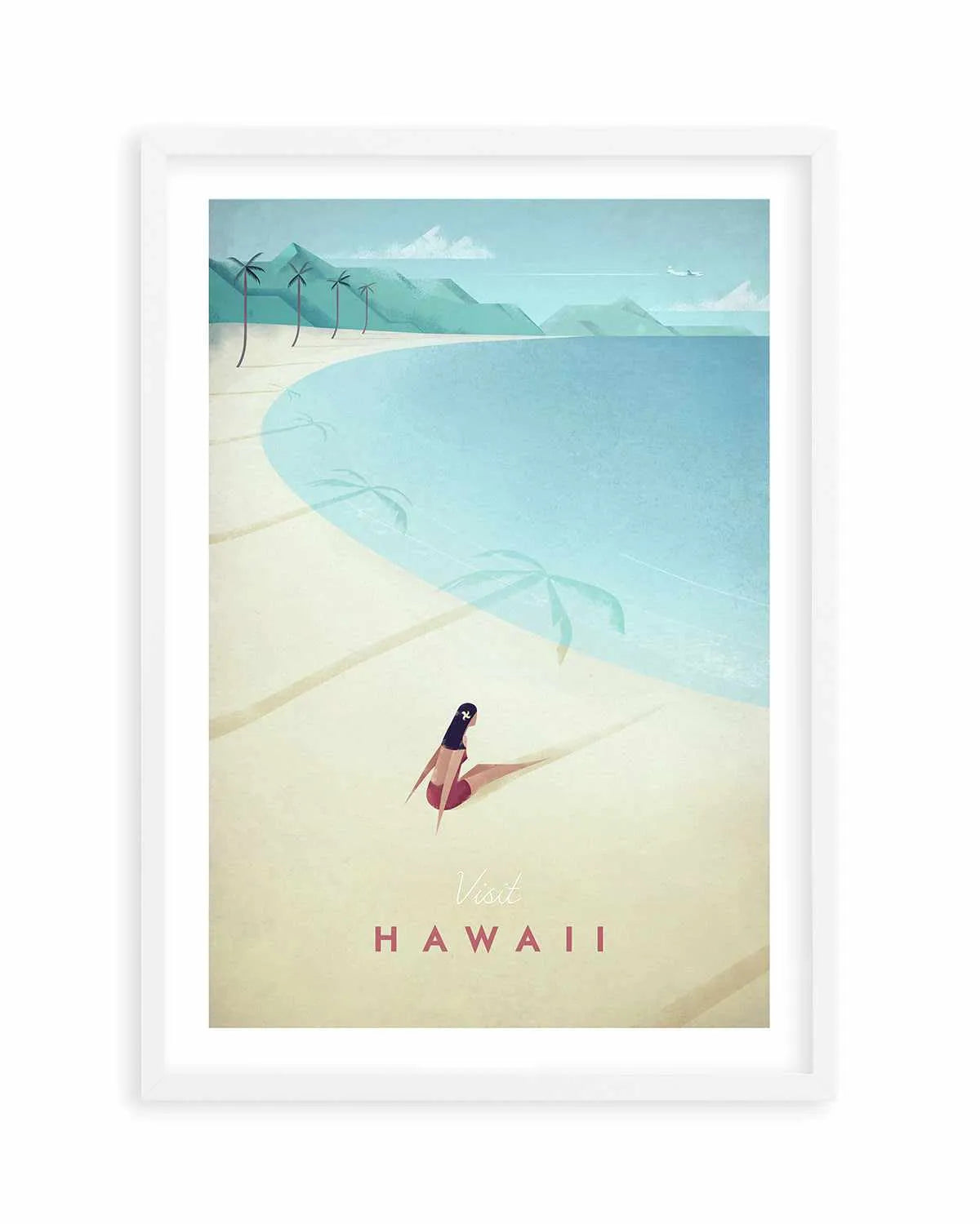 Hawaii by Henry Rivers Art Print from Olive et Oriel where you can shop wallpaper and artworks online