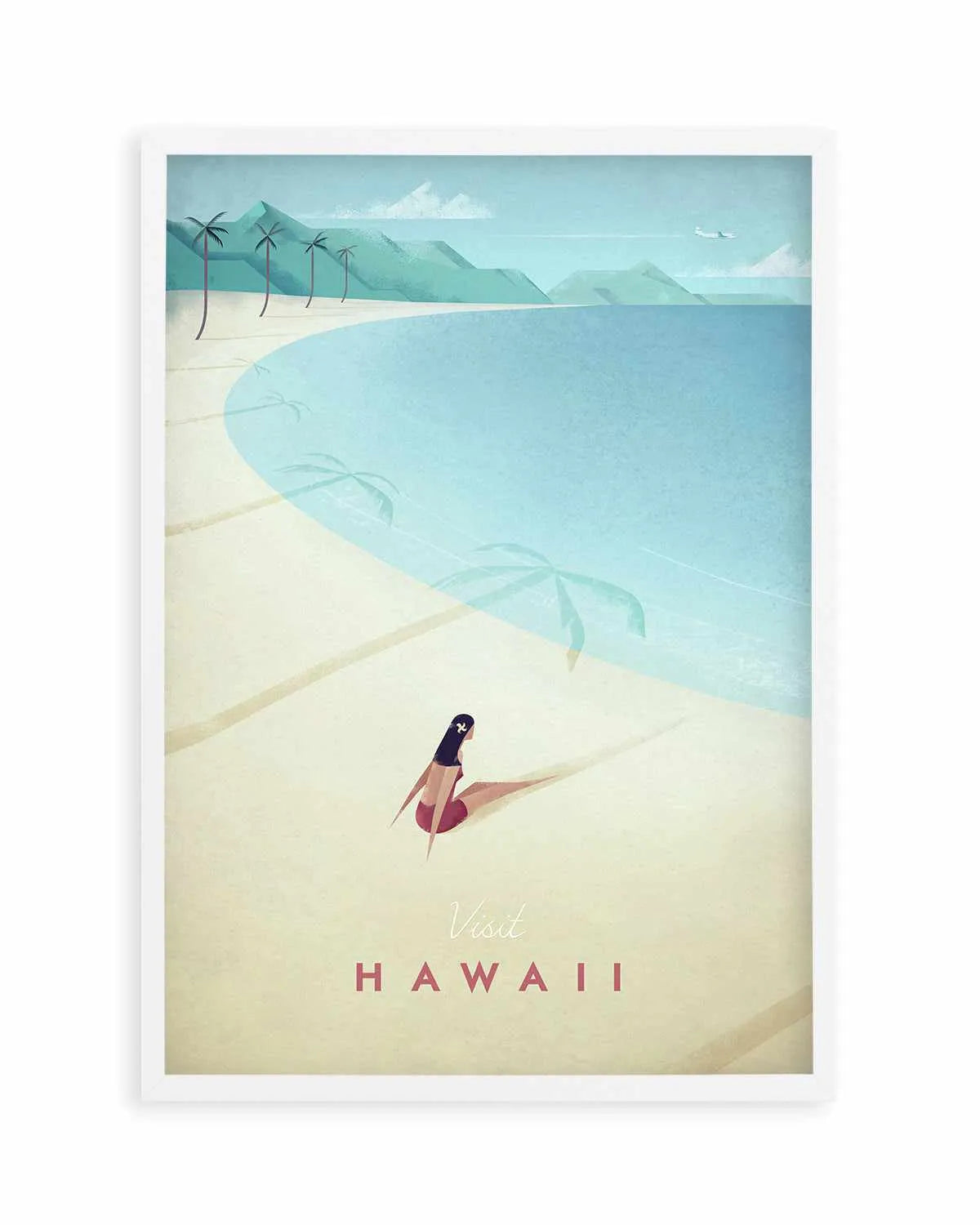 Hawaii by Henry Rivers Art Print from Olive et Oriel where you can shop wallpaper and artworks online