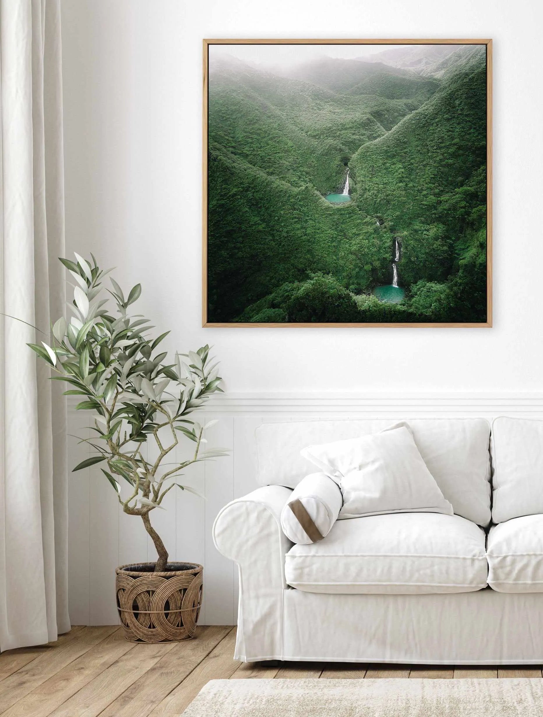Hawaii by Kalen X | Framed Canvas Art Print from Olive et Oriel where you can shop wallpaper and artworks online