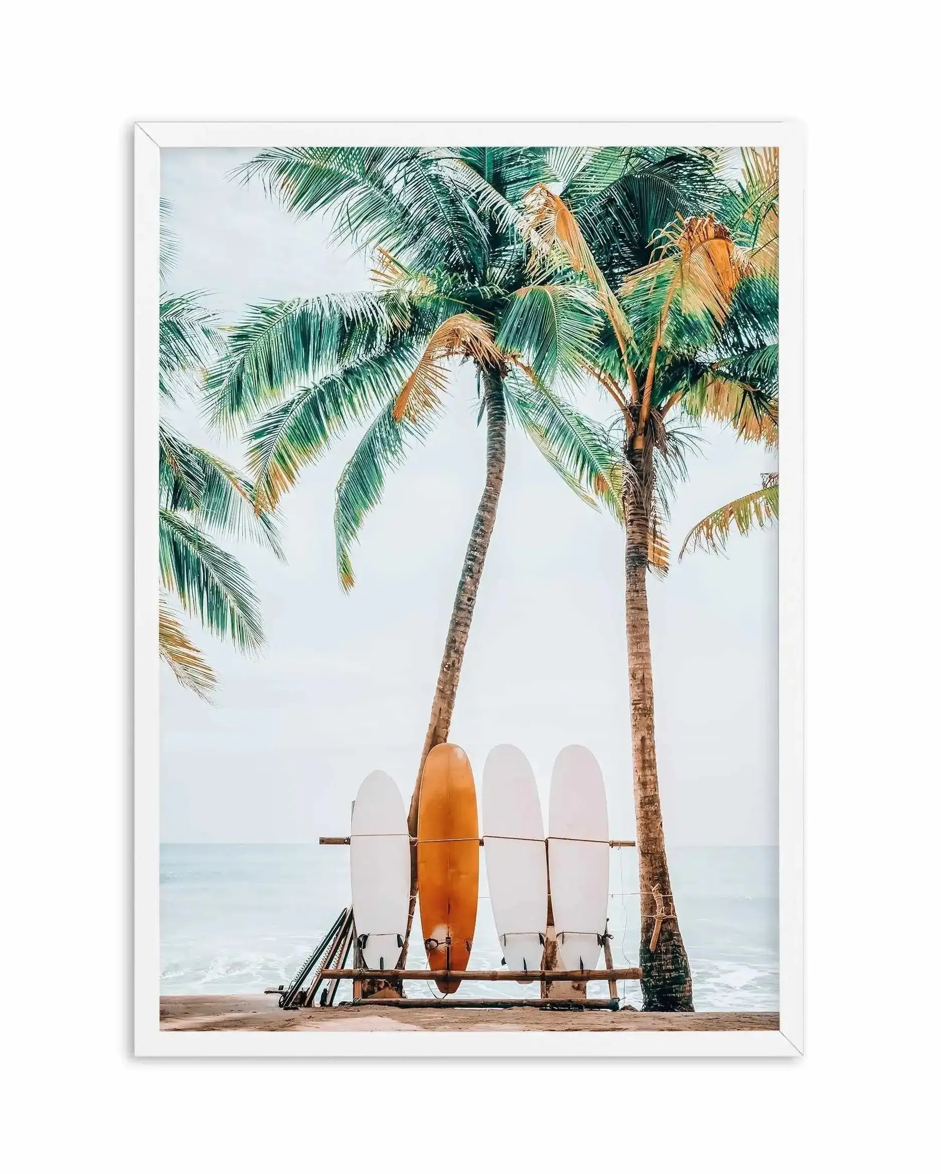 Hawaii Days Art Print-PRINT-Olive et Oriel-Olive et Oriel-A4 | 8.3" x 11.7" | 21 x 29.7cm-White-With White Border-Buy-Australian-Art-Prints-Online-with-Olive-et-Oriel-Your-Artwork-Specialists-Austrailia-Decorate-With-Coastal-Photo-Wall-Art-Prints-From-Our-Beach-House-Artwork-Collection-Fine-Poster-and-Framed-Artwork