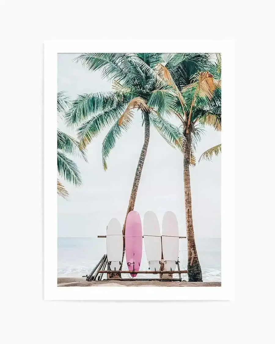 Hawaii Days II (Select your colour) Art Print from Olive et Oriel where you can shop wallpaper and artworks online