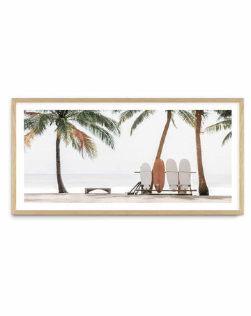 Hawaii Days LS | Panoramic Art Print from Olive et Oriel where you can shop wallpaper and artworks online