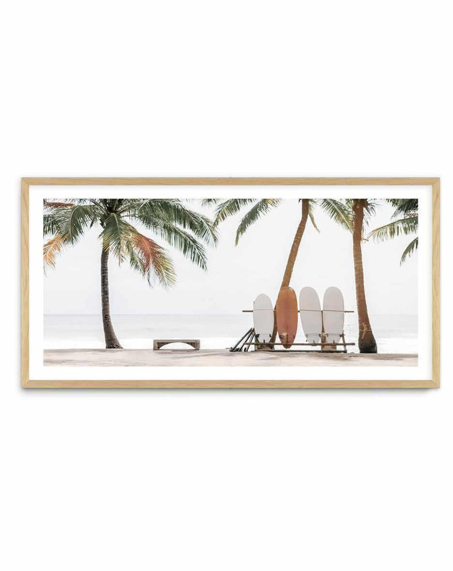 Hawaii Days LS | Panoramic Art Print from Olive et Oriel where you can shop wallpaper and artworks online