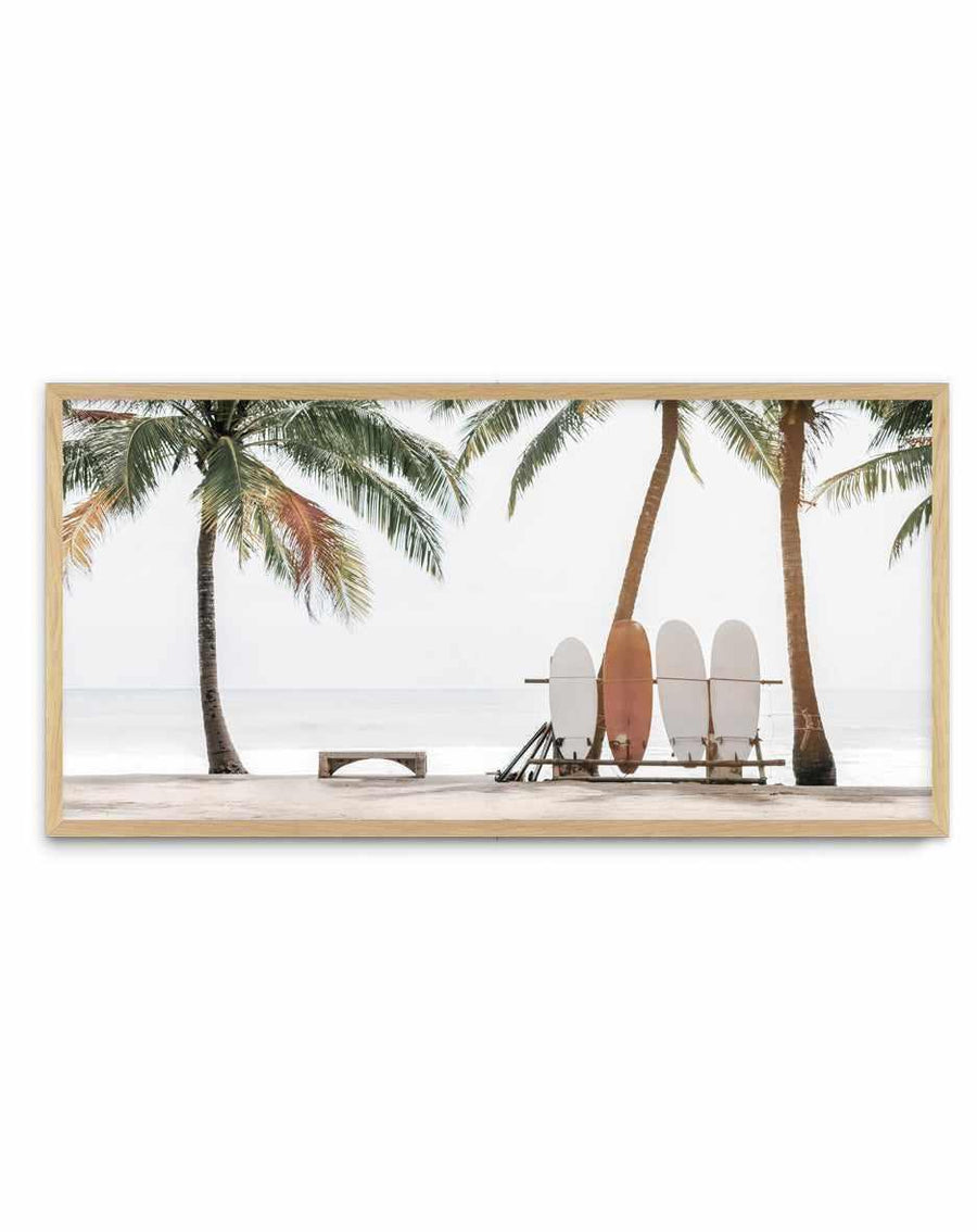 Hawaii Days LS | Panoramic Art Print from Olive et Oriel where you can shop wallpaper and artworks online